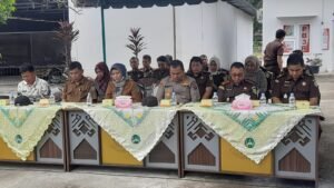 Kapolres Langkat Hadiri Pemusnahan Barang Bukti Di Kejaksaan Negeri Langkat