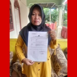 Dua Bulan Laporan Mengendap di Polres, Ibu Rumah Tangga Minta Polres Langkat Segera Tangkap Pelaku