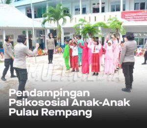 Pendampingan Psikososial Anak-Anak Pulau Rempang