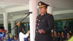 Kepala Kepolisian Resor Langkat Menjadi Irup Dalam Upacara Hari Kesaktian Pancasila