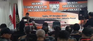 Muswil DPW PEKAT IB DKI Jakarta Dan Musda DPD PEKAT IB Se Jakarta Sukses Di Gelar O7, Oktober 2023