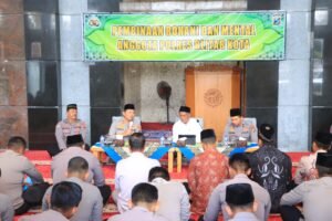 Pembinaan Rohani Dan Mental Polres Blitar Kota Tingkatkan Kualitas Keimanan Dan Ketaqwaan Personil
