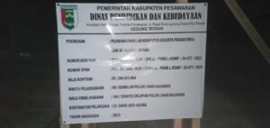 Ingin Dapet Untung Sebesar-Besarnya, Kontraktor Kerjakan Pembangunan Gedung Lab Komputer Asal Jadi