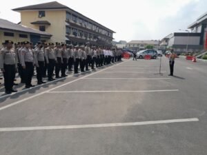 Kepolisian Daerah Sumatera Selatan Laksanakan Apel Operasi Mantap Brata Musi 2023-2024