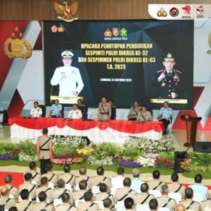 Tutup Pendidikan Sespimti-Sespimmen, Kapolri: Siapkan Hadapi Indonesia Emas