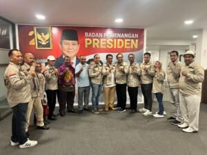 PRANUSA Persatuan Rakyat Nusantara Hadir Dirumah Besar Relawan 08 Slipi Jakarta Barat.