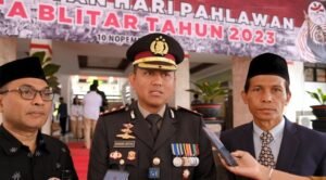 Jalankan Operasi Mantab Brata Semeru, Polres Blitar Kota Bersama KPU Pasang CCTV di Obyek Vital Pemilu