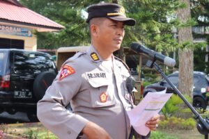 Polres Langkat Bersama TNI Dan Pemkab Langkat Laksanakan Patroli Tiga Pilar
