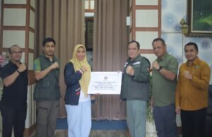 Kunjungan Deputi Bidang Rehabilitasi dan Rekontruksi BNPB Pusat di Nagan Raya