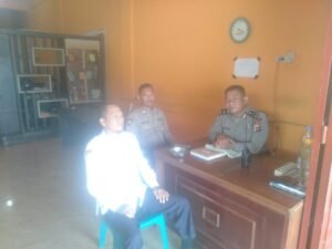 Ciptakan Keamanan Dan Kondusif Pemilu 2024, Polres Langkat Laksanakan Pengamanan Di Kantor Bawaslu.