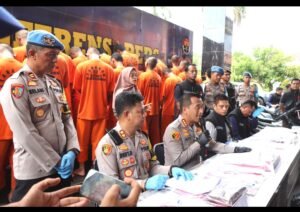 Selama September – November 2023, Satresnarkoba Polresta Cirebon Ungkap 31 Kasus dan Amankan Puluhan Tersangka