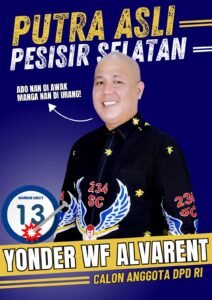 YONDER WF ALVARENT CALON ANGGOTA DPD RI DAPIL SUMBAR KECAM LELUCON ZULKIFLI HASAN MASALAH SHOLLAT
