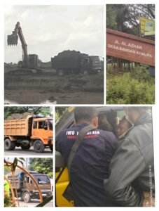 Galian C Ilegal Jalan Al Azhar Desa Bandar Khalipa Terus Meraja Rela