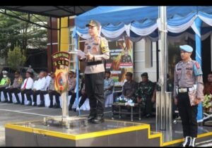 Kapolres Aceh Tenggara Pimpin Apel Gelar Pasukan “Ops Lilin Seulawah-2023”