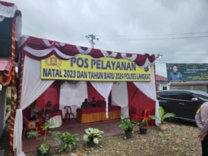 Kapolres Langkat Cek Dan Pantau POS Pelayanan Ops Lilin – 2023