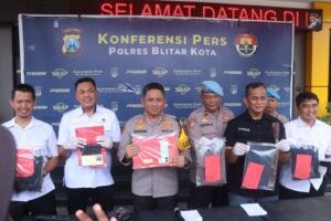 Polres Blitar Kota Ungkap Pelaku Pembunuhan 2 Wanita Di Shelter Anjing Sananwetan Kota Blitar