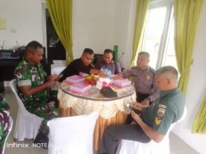 Tiga Pilar Di Pangkalan Susu Intensifkan Patroli Kamtibmas Tahapan Pemilu 2024.