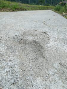 Proyek Rabat Beton di Pekon Cipta Mulya diDuga Jadi Ajang Cari Untung