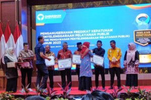 Pemkab Nagan Raya Kembali Menerima Penghargaan Dari Ombudsman RI