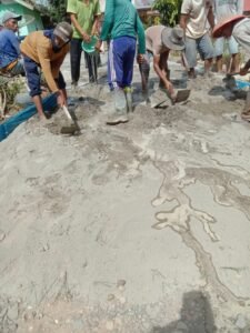 Diduga Proyek Siluman Dikerjakan Asal Jadi Berlokasi Di Desa (PEKON) Tugu Ratu Kecamatan Suoh