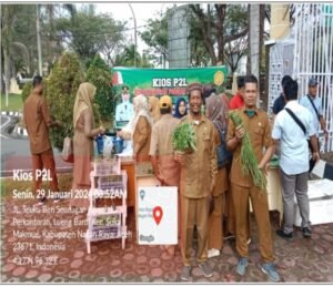 DKPP Beserta Distanak Melakukan Kegiatan Bazar Pangan Murah