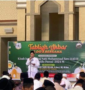 Pemerintah Kabupaten Aceh Tenggara Gelar Isra Mikr’aj Dan Zikir Doakan Pileg Damai Aceh Tenggara