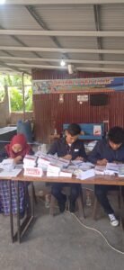 Pemilihan Presiden/Wakil Presiden dan Anggota DPR di TPS 39 Jondul 4 Parupuk Tabing Padang Berlangsung Dengan Aman.