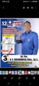 Diduga Adanya Kesalahan Penginputan Data Oleh Komisi Pemilihan Umum Terhadap Hasil Pemilihan Calon Legislatif DPR RI Lampung I, Sukardiansyah Akan Lapor Ke Bawaslu
