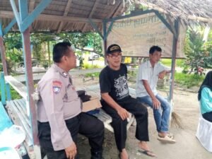 Usai Pemilu 2024, Bhabinkamtibmas Polres Langkat Gelar Cooling System.