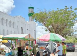 Satpol PP-WH Menempatkan Personil Perempuan di Mesjid Agung Baitul a’la Masjid Giok Nagan Raya