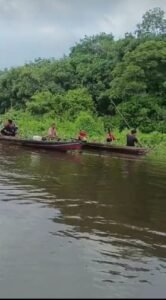 Perahu Getek tenggelam diperairan persawahan desa sejagung dusun 2.2 meninggal,3 selamat dan 1 dingatakan hilang