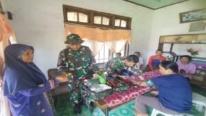 Peran Penting Petugas Kesehatan Bagi Warga TMMD