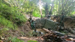 Kebut Pembangunan Mata Air Dusun Caren Wonotirto