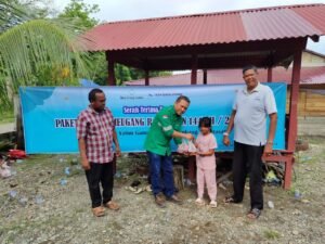 PT. BEL Salurkan Daging Meugang Untuk Anak Yatim