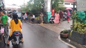 Satpol PP Kecamatan Johar Baru Terus Melaksanakan Giat Monitoring dan Larang Pedagang Berjualan DI Trotoar Jalan