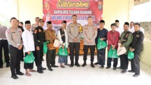 Silaturahmi dan Kunker ke Mapolsek Penawartama, AKBP James Sosialisasikan Layanan Call Center 110 dan Da’i Kamtibmas