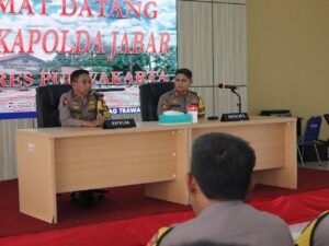 Polres Purwakarta Terima Kunjungan Kerja Kapolda Jabar