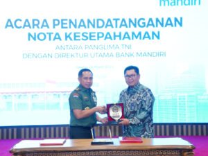 Pererat Kerjasama Layanan Jasa Perbankan, Panglima TNI Tandatangani MOU Dengan Bank BRI, Mandiri dan BNI