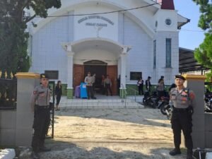 Polres Purwakarta Perketat Pengamanan Gereja Saat Perayaan Paskah