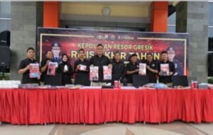 Polres Gresik Tangkap 3 Pasutri Pengguna Dan Pemakai Narkoba