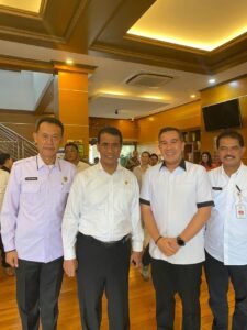 Tingkatkan Areal Tanam Padi, Bupati Pesawaran Temui Menteri Pertanian RI