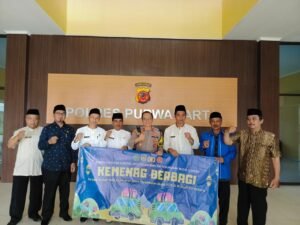 Dukung Pelaksanaan Operasi Ketupat Lodaya 2024, Kemenag Purwakarta Salurkan Bantuan Ke Pos Pam