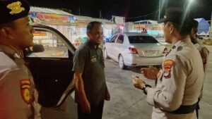 Arus Mudik Lebaran 1445 H, Polres Lampung Tengah Imbau Pemudik Tidak Beristirahat di Bahu Jalan