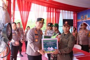 Pastikan Kelancaran Arus Mudik, Wakapolda Lampung Tinjau Pos Pelayanan di Wilayah Hukum Polres Pesawaran