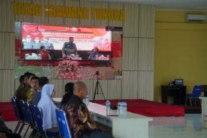 Polres Purwakarta Gelar Pengambilan Sumpah Dan Penandatanganan Pakta Integritas Rekrutmen Penerimaan Calon Anggota Polri Tahun 2024.