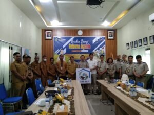 Pj. Bupati Langkat Zoom Meeting Bersama Dirjen Penataan Agraria Kementrian ATR/BPN RI