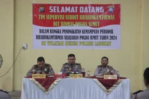 Tim Supervisi Dit Binmas Polda Sumut Kunjungi Polres Langkat.