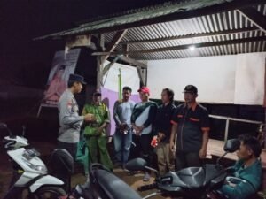 Bhabinkamtibmas dan Warga Rejosari Aktif Jaga Keamanan Lingkungan