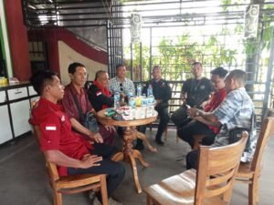 Pengurus PWRI Silaturahmi Bersama Aliansi JurnalIs Ketapang.