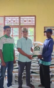 Pekon way ngison Salurkan Bantuan Pangan ke 271 KPM